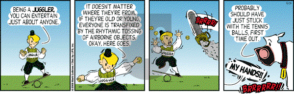 Cow and Boy Classics on Friday October 24, 2008 Comic Strip