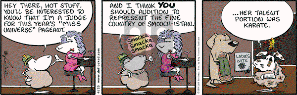 DeFlocked on Friday April 25, 2014 Comic Strip