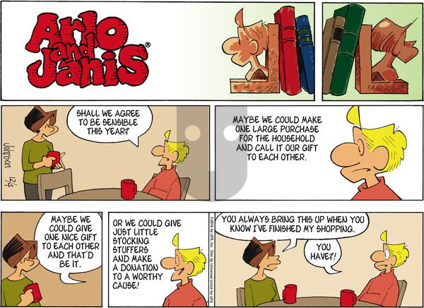 Arlo and Janis on Sunday December 4, 2016 Comic Strip