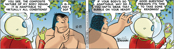 Alley Oop on Tuesday December 13, 2016 Comic Strip