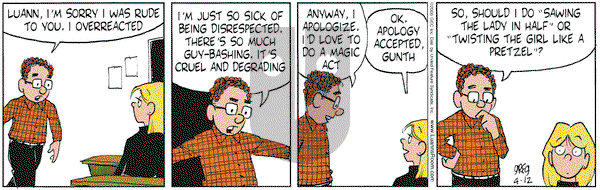 Luann on Wednesday April 12, 2006 Comic Strip