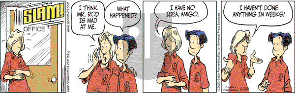 Baldo - Thursday February 26, 2009 Comic Strip