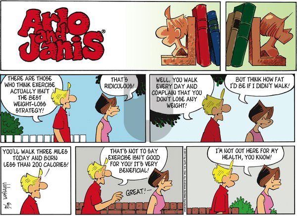 Arlo and Janis on Sunday June 4, 2017 Comic Strip