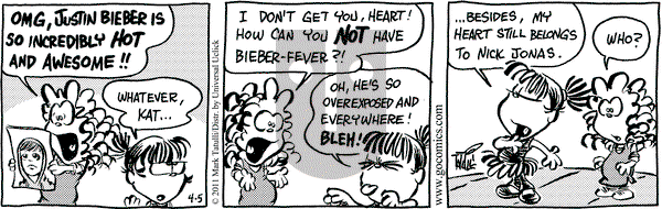 Heart of the City on Tuesday April 5, 2011 Comic Strip
