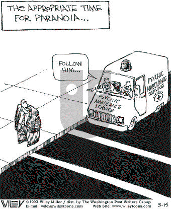 Non Sequitur on Monday March 15, 1999 Comic Strip