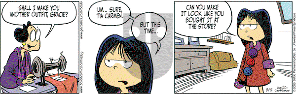 Baldo on Saturday September 12, 2009 Comic Strip