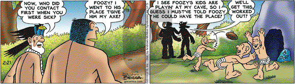 Alley Oop on Wednesday February 21, 2018 Comic Strip