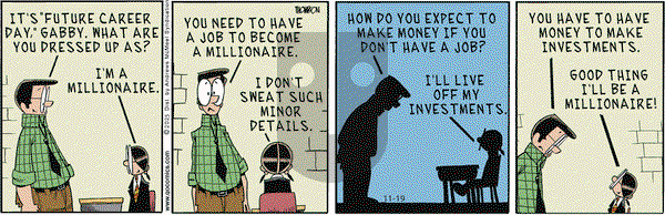 Grand Avenue on Wednesday November 19, 2025 Comic Strip