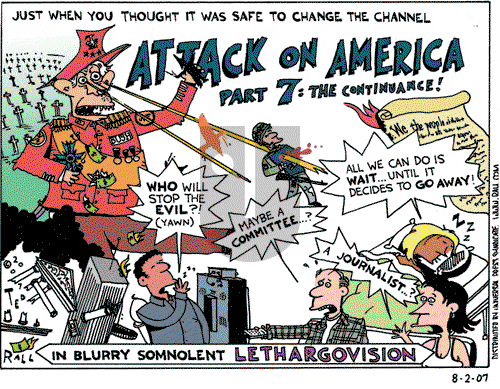 Ted Rall on Thursday August 2, 2007 Comic Strip