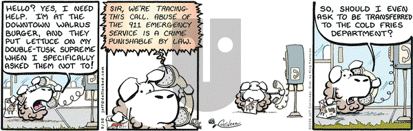 DeFlocked on Thursday September 10, 2009 Comic Strip