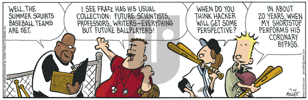 Frazz on Thursday May 6, 2004 Comic Strip