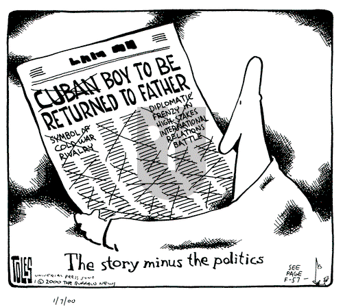 Tom Toles on Friday January 7, 2000 Comic Strip