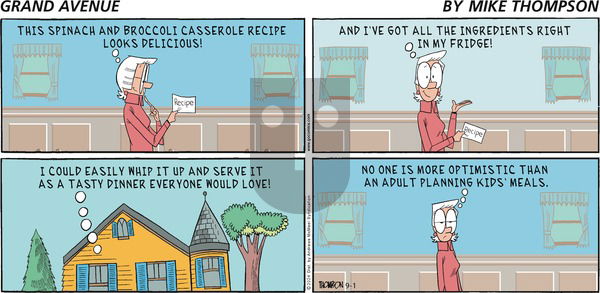 Grand Avenue on Sunday September 1, 2024 Comic Strip