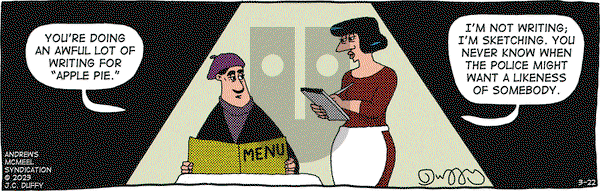 The Fusco Brothers - Wednesday March 22, 2023 Comic Strip