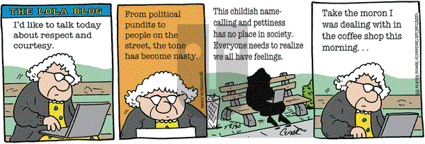 Lola on Thursday August 30, 2012 Comic Strip