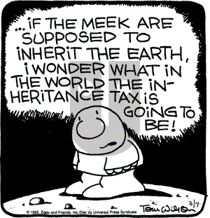 Ziggy on Tuesday March 7, 1995 Comic Strip