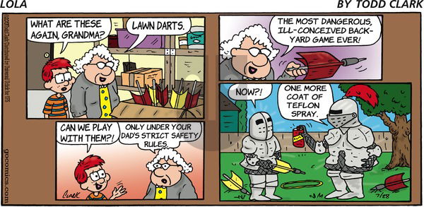 Lola on Sunday July 28, 2013 Comic Strip