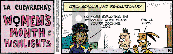 La Cucaracha on Monday March 1, 2021 Comic Strip
