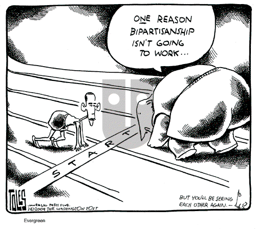 Tom Toles on Monday July 13, 2009 Comic Strip