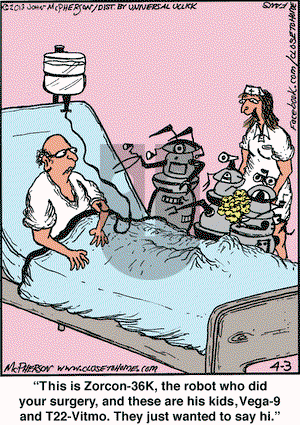 Close to Home on Wednesday April 3, 2013 Comic Strip