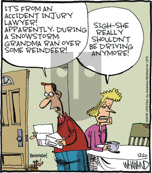 Reality Check on Friday December 20, 2019 Comic Strip