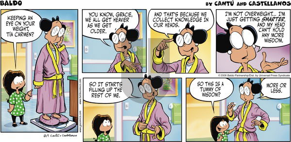 Baldo on Sunday June 1, 2008 Comic Strip