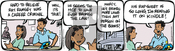 JumpStart on Thursday April 28, 2016 Comic Strip