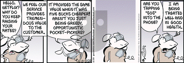 DeFlocked on Tuesday March 25, 2025 Comic Strip