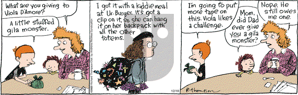 Cul de Sac on Wednesday December 18, 2019 Comic Strip