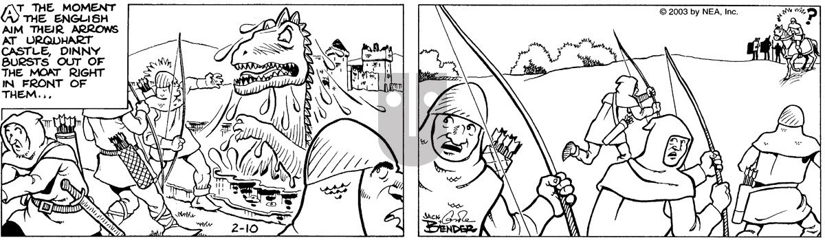 Alley Oop - Monday February 10, 2003 Comic Strip