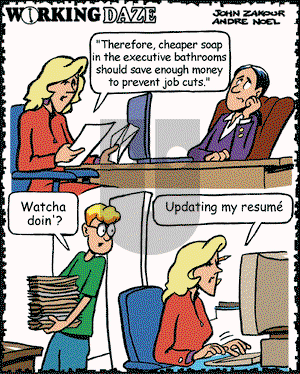Working Daze on Monday December 16, 2002 Comic Strip