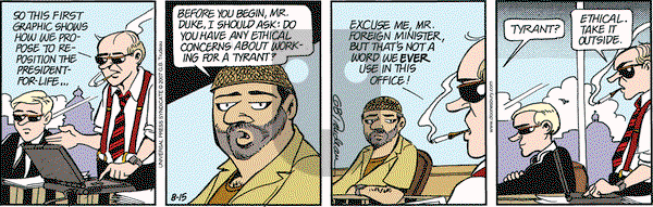Doonesbury on Wednesday August 15, 2007 Comic Strip
