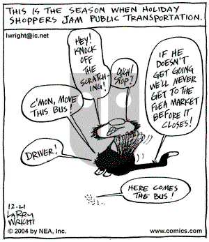 Kit 'N' Carlyle on Tuesday December 21, 2004 Comic Strip