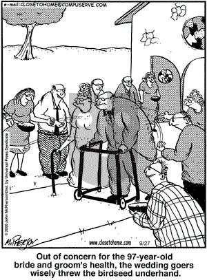 Close to Home on Saturday September 27, 2003 Comic Strip