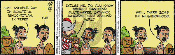 La Cucaracha on Wednesday August 8, 2018 Comic Strip