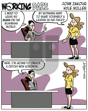 Working Daze on Tuesday January 24, 2006 Comic Strip