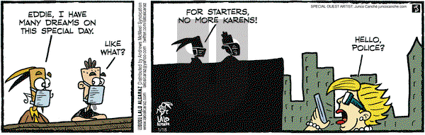 La Cucaracha on Monday January 18, 2021 Comic Strip