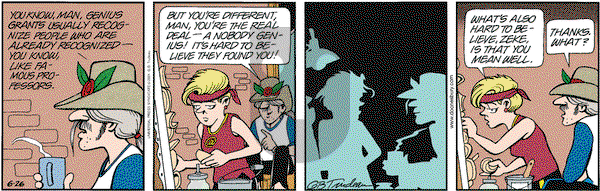 Doonesbury on Friday March 8, 2002 Comic Strip