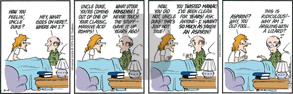 Doonesbury on Wednesday June 4, 2014 Comic Strip