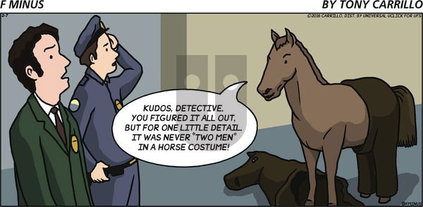 F Minus on Sunday February 7, 2016 Comic Strip