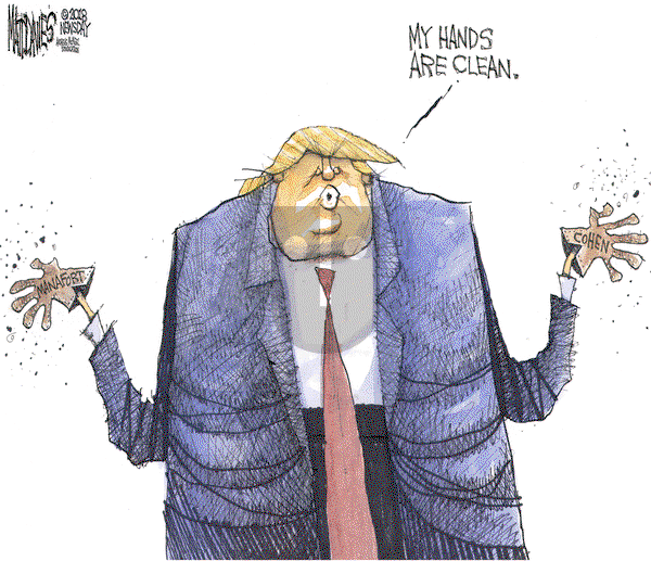 Matt Davies on Thursday August 23, 2018 Comic Strip