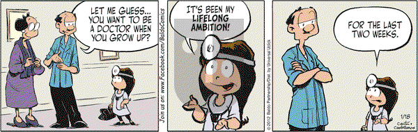 Baldo - Wednesday January 18, 2012 Comic Strip