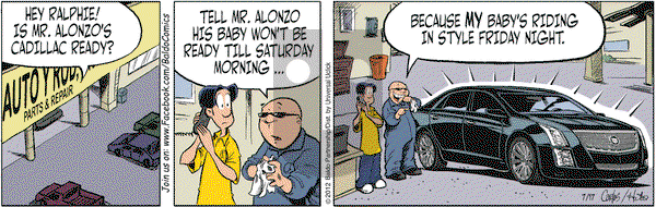 Baldo on Tuesday July 17, 2012 Comic Strip