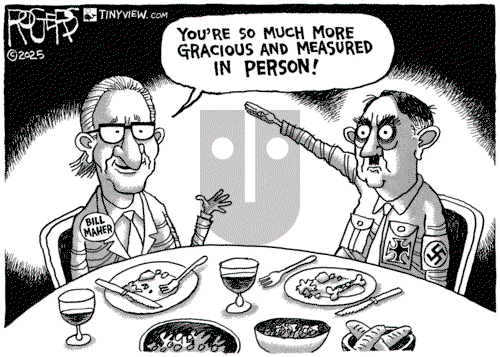 Rob Rogers on Tuesday April 15, 2025 Comic Strip