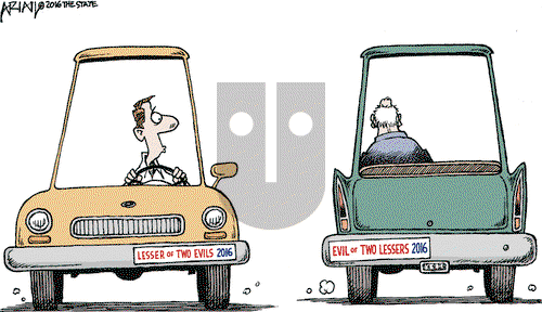 Robert Ariail on Wednesday September 21, 2016 Comic Strip