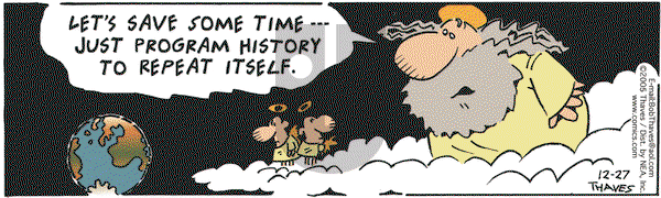 Frank and Ernest on Tuesday December 27, 2005 Comic Strip