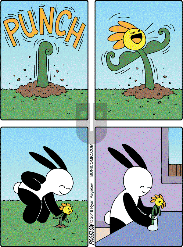 Buni on Wednesday March 21, 2018 Comic Strip
