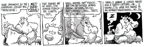 The Grizzwells on Wednesday September 11, 1996 Comic Strip