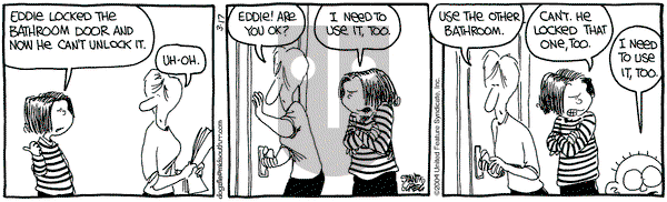 The Buckets on Wednesday April 28, 2004 Comic Strip