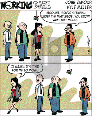 Working Daze on Wednesday December 20, 2006 Comic Strip